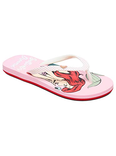Roxy Girl's Little Mermaid Pebbles Flip Flop Sandal2