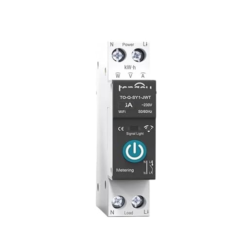 Module de minuterie pour disjoncteur 63A 1P connecté avec suivi consommation 50A