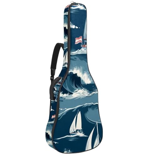Étui pour guitare acoustique en tissu Oxford et éponge épaisse de luxe