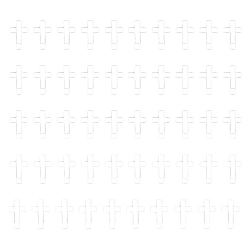 50 個の十字型ペーパークリップ小さなしおりプランナージャーナル紙事務用品