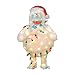ProductWorks 32-Inch Holiday Décor Rudolph Pre-Lit Christmas Yard Art with 80 Lights, Bumble