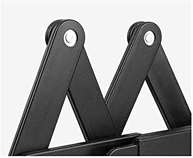 Candado con código para Bicicleta, candado Plegable portátil para Bicicleta de montaña, candado para tranvía, candado antirrobo con bisagras, candado Plegable para Bicicleta (Negro, 85 cm)