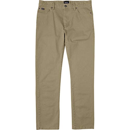 Rvca Men's Daggers Twill Chino Pant, Wood, 33 #TOP2
