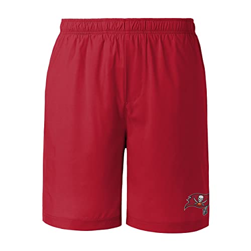 FOCO Tampa Bay Buccaneers NFL Mens Solid Woven Shorts - XL