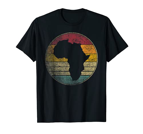 Photo de African Africa Retro Style Vintage 70s 80s Gift Pride Roots T-Shirt