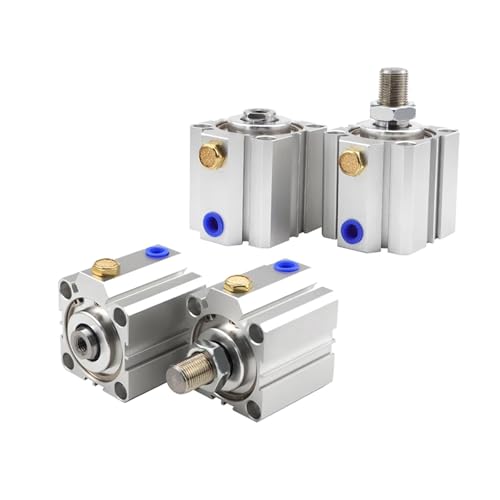 Cilindro de simple efecto serie 16/20/25/32 con carrera de 10 mm y bore 16 mm 7