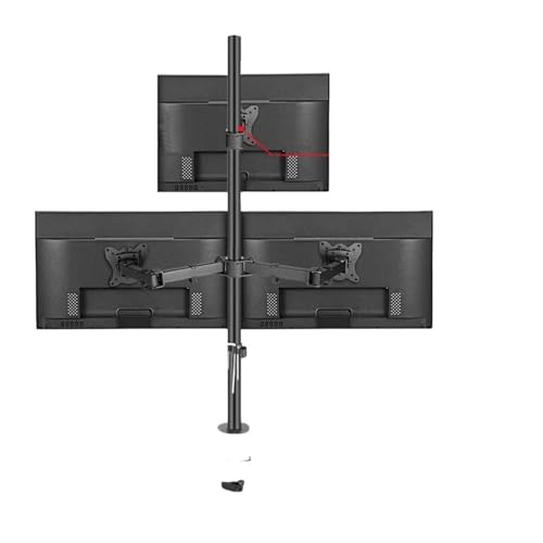 Support de moniteur double écran T902-K3 pour libérer l'espace de bureau