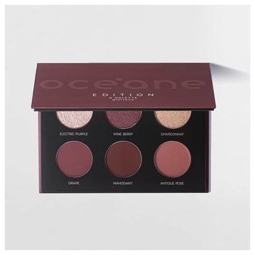 Paleta de Sombras Nude - 6 Eyeshadow Palette Glorious Océane Edition 7,8g