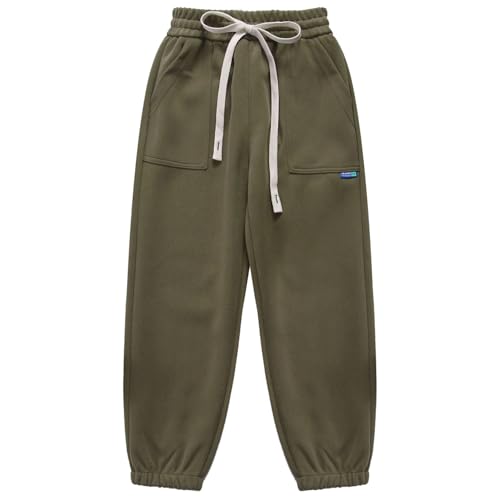 Loyan Boys' Athletic Running Hiking Pants Active Workout Jogger Sweatpants with Pockets2