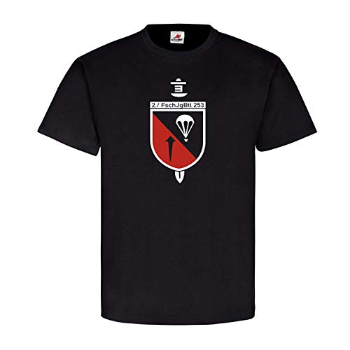 T-shirt Parachutiste FschJgBtl 253 Armoiries Nagold Finition Premium L