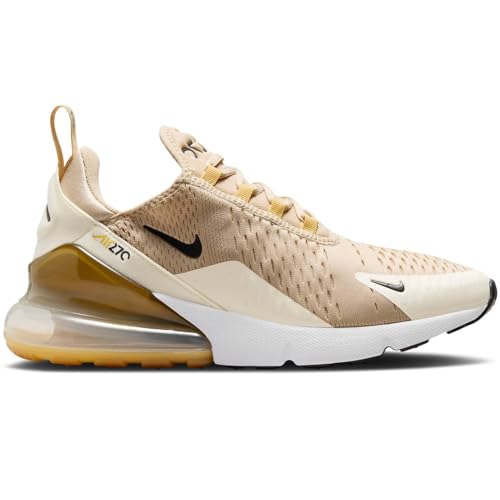 Nike Air Max 270 Women's Shoes (AH6789-703, Team Gold/Saturn Gold/Metallic Gold/Black) Size 5.5