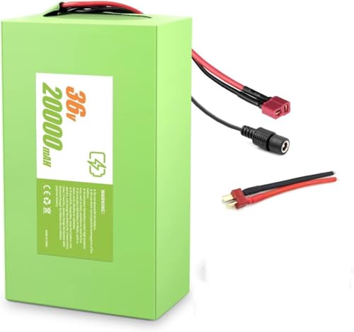 Image of 36V 20000mAh Lithium Battery Pack, Ebike Battery with 20A BMS,for 200-800W E-Bike,Scooters, ATVs, Motorcycles and More, for 100-1000W Motor