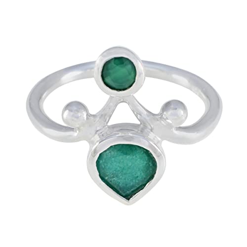 Bague en argent sterling 925 multi-formes de cocktail scintillante