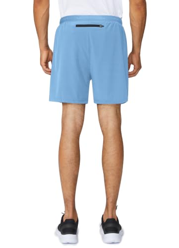 Image of baleaf Men's 5 inch Running Athletic Shorts with Liner /No Liner