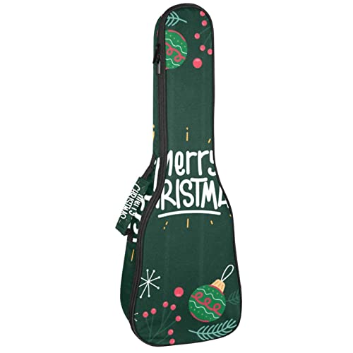 Sac étanche pour ukulélé ténor housse rembourrée transport motif Noël