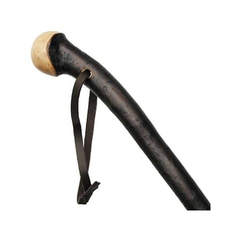 Unisex Knob Cane Polished Natural Bark Irish Blackthorn -Affordable Gift! Item #DHAR-9769500 Cover