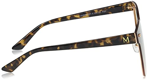 Martha Stewart Women's MS140 Refined Retro Metal UV400 Protective Square Sunglasses - Timeless Gifts for Her, 56mm by Martha Stewart - Used condition - Image 3