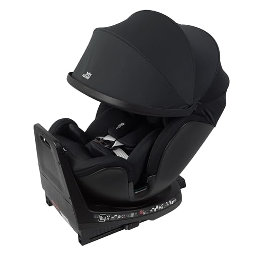 【電動ファン搭載チャイルドシート】Britax Romer SWIVEL GROW MAX AIR ONYX BLACK ブリタックスレーマースイベルグローマックスエアーオニキスブラック 空気循環 汗ムレ防止 360度回転 マルチリクライニング サンキャノピー付き 新生児〜7歳 保証付き BRX42295 (B0GQ9Q86DL) Amazon価格推移・価格追跡