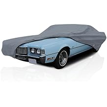 DaShield Ultimum Series Car Cover for Buick Lesabre 1971-1979 Coupe & Sedan 2-Door / 4-Door All Weather Protection Semi Custom Fit Dust, Sun, Snow, Rain Protection Indoor Outdoor