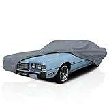 DaShield Ultimum Series Car Cover for Mercury Cougar 1967-1972 Coupe 2-Door All Weather Protection Semi Custom Fit Dust, Sun, Snow, Rain, Protection Indoor Outdoor