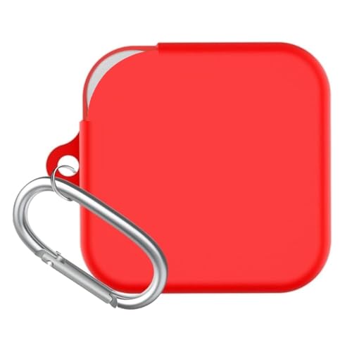 Image of Xcreo Soft Silicone Headphones Case Cover With Keychain For CMF By Nothing Buds Pro 2 (Orange)