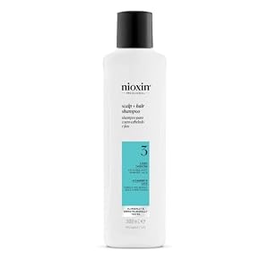 Nioxin System 3 Scalp Plus Hair Hair Thickening Shampoo for Damaged Hair with Light Thinning, 300 ml