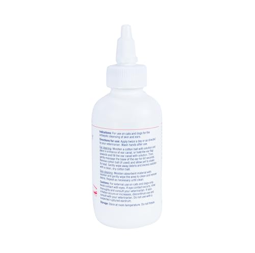 Image of Covetrus CeraSoothe KET Antiseptic Flush for Dogs & Cats - Antifungal & Antibacterial Ear and Skin Cleanser, 4 oz