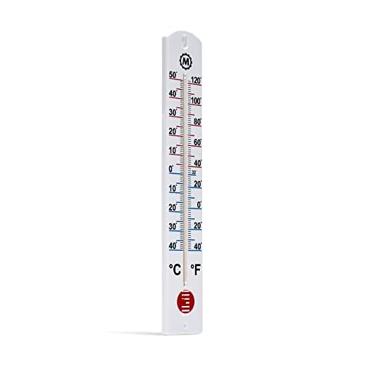 MARATHON BA030001 Vertical Outdoor Thermometer - 16-Inch