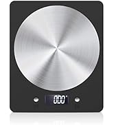 ORIA Digital Kitchen Scale, 11lb/ 5kg Electronic Food Scale, Cooking Scale with 4 Units, Large LC...