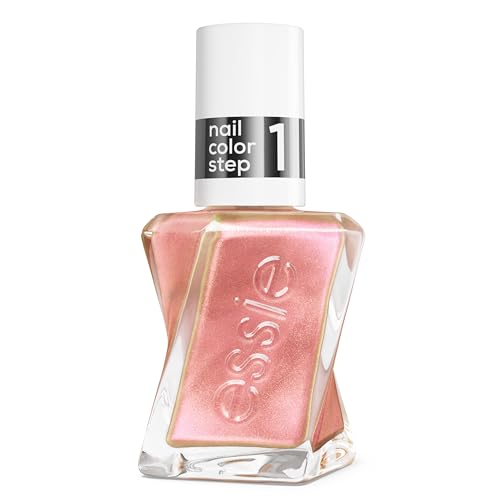 Gel by essie Gel-like Nail Polish Up to 15 Days of Wear No UV Light Frost Yourself Metallic Blush Pink Nail Polish 13.5ml