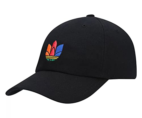 Casquette adidas Originals noire brodée ajustable pour homme et femme