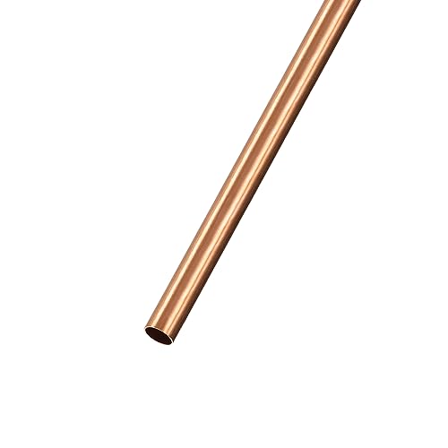 METALLIXITY Rame Tubo (7mm DE x 0,25mm Parete T x 300mm L), Dritto Tubi - per Casa Arredamento, Macchine, Fai-da-Te Artigianato