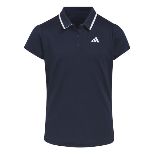 adidas Girl's Textured Golf Polo Shirt