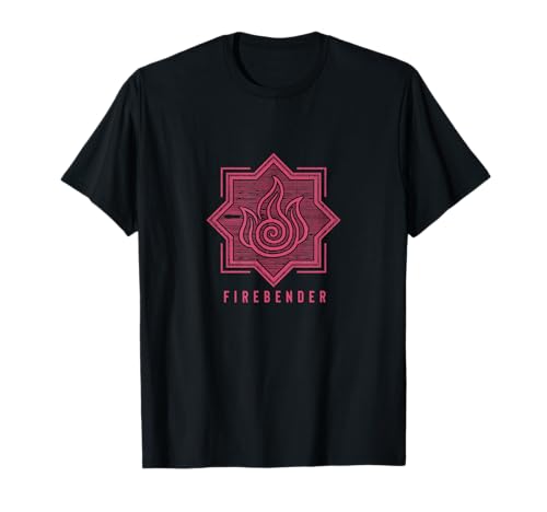 Image of Avatar The Last Airbender Fire Tribe Symbolic Mandala T-Shirt