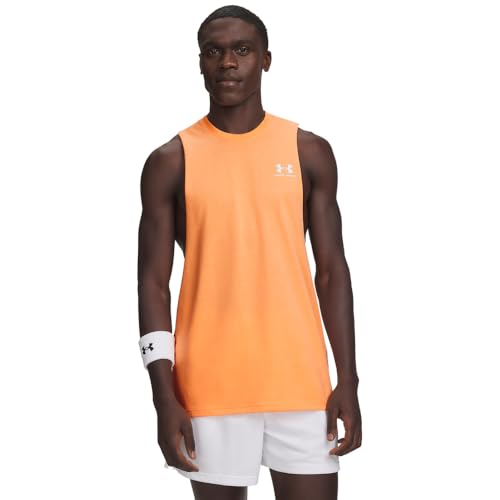 Under Armour Mens Sportstyle Left Chest Cut-Off T-Shirt product thumbnail 11