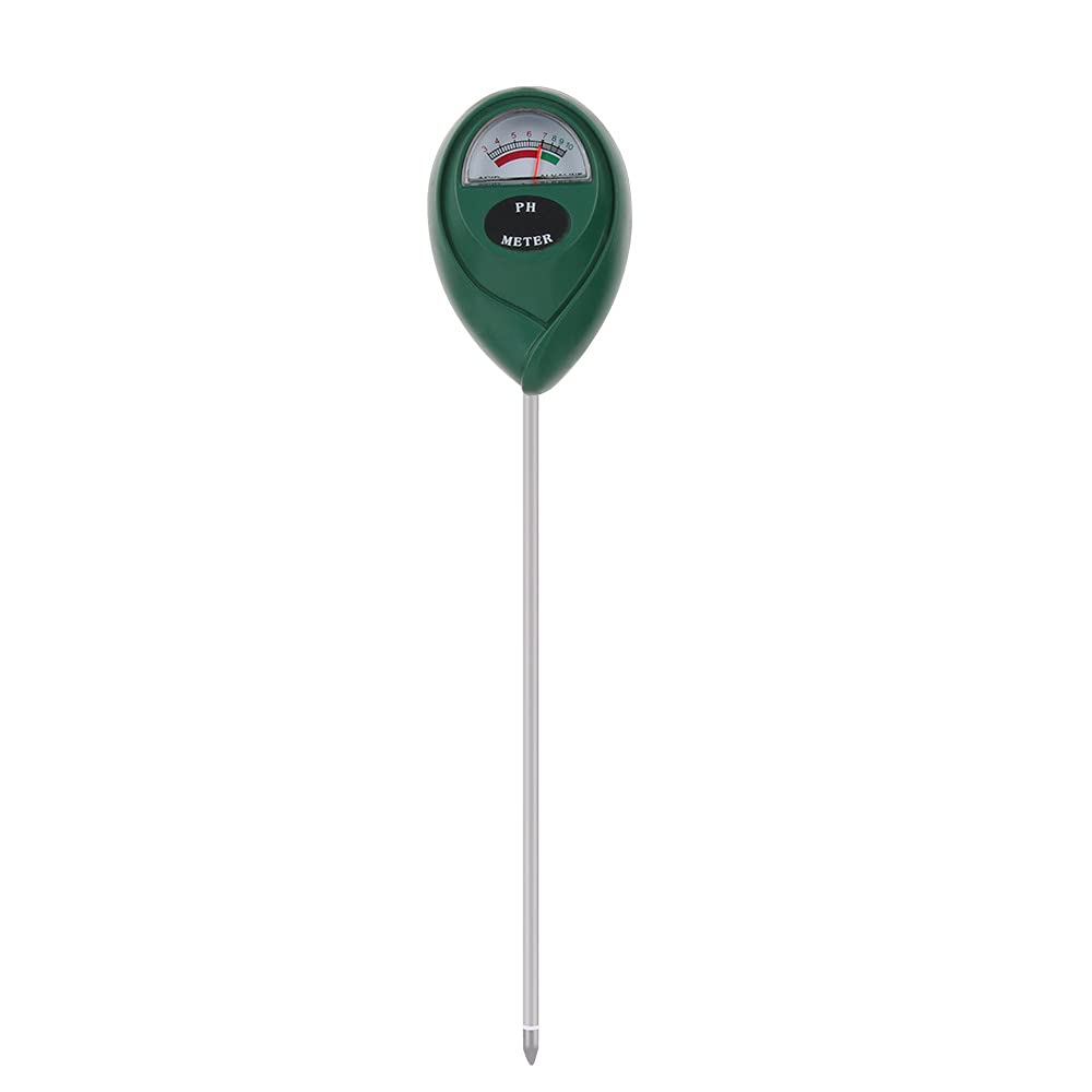 Mmhhhg One Color Moisture Meter, Ph Value Tester, Soil Ph, Plant Light Intensity, Simple Ph Humidity And Moisture Measurement(Rz101)