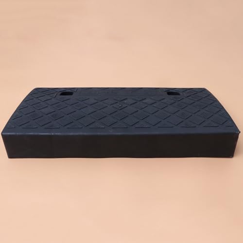 Rampa plástica para carga con base triangular 50x27x9 cm negra miniatura 5