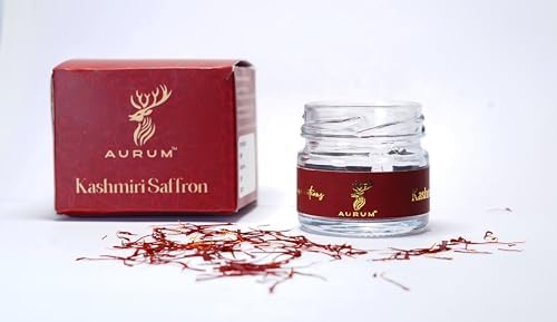 AURUM Original Kashmiri Saffron Pure Finest Grade | Ultimate Health Booster, Rich in Antioxidants Enhances Well-being | 1 Gram Pack of 4 (B0DFHC4YM5) Amazon Price History, Amazon Price Tracker