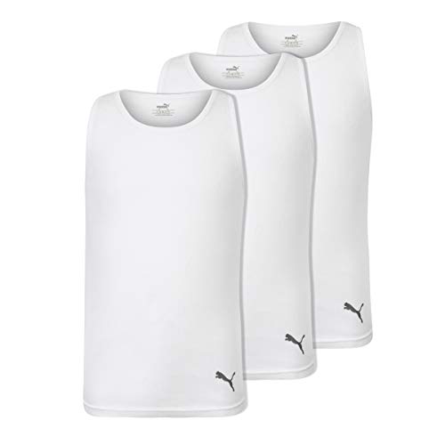 PUMA 3 Pack Boys' Classic Rib Tank Top