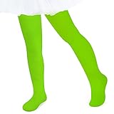 Sarfel Baby Tights Toddler Girl Tights Lime Green Tights Toddler Tights 2T Baby Girl Tights for Baby Girl Baby Halloween Tights