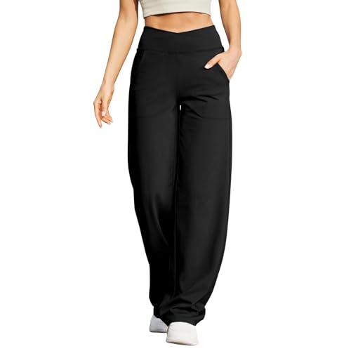 Pantalones de yoga para mujer con cintura alta elástica y efecto push up
