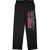 Bioworld Batman Harley Quinn Men's Black Sleep Pajama Pants-XL
