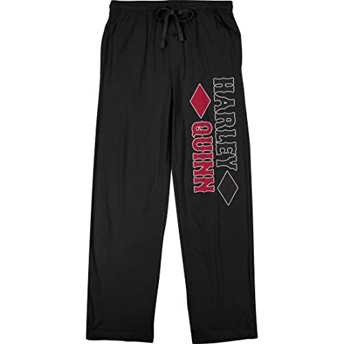 Bioworld Batman Harley Quinn Men's Black Sleep Pajama Pants