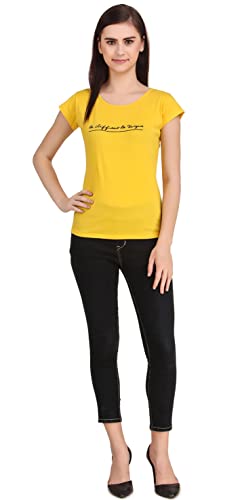 Image of NIVIK Printed Cotton T-Shirt for Women