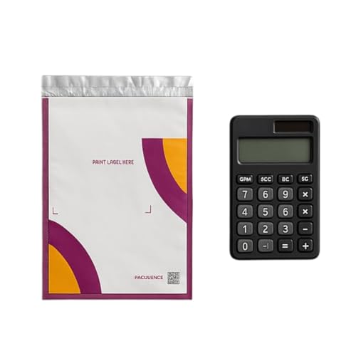 Securement meesho packing material courier bags without pod pouch With barcode qr (6.5 x 8 Inches) -100 Bags