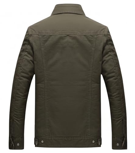 Image of L'MONTE Imported Casual Cotton Fur Winter Jacket for Men