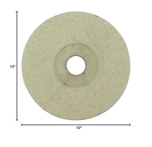 Image of Weiler 03960 Nylox Pressboard Adapter, 4-1 /4 inch to 3 /4 inch Arbor Hole, Made in The USA (Pack of 2)
