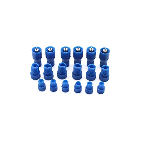 Phefop Conectores Posi-Tap PL605 — Paquete de 6 Conectores Azules para Cables de Automóviles, Ideales para Instalaciones Eléctricas en Motocicletas y embarcaciones. Empalmes Eléctricos