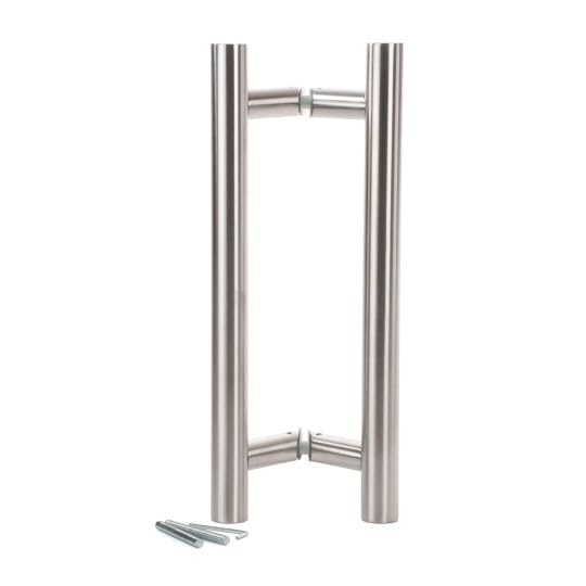 Asas de tiro "KLOSE besser" Par de palos de mariscal 600 mm - Oblique - Inox 316