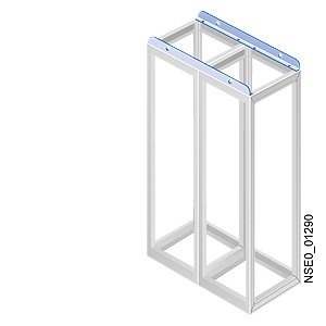 Siemens Sivacon-S4 set supports 1200 mm pour corriger le fléchissement 2U